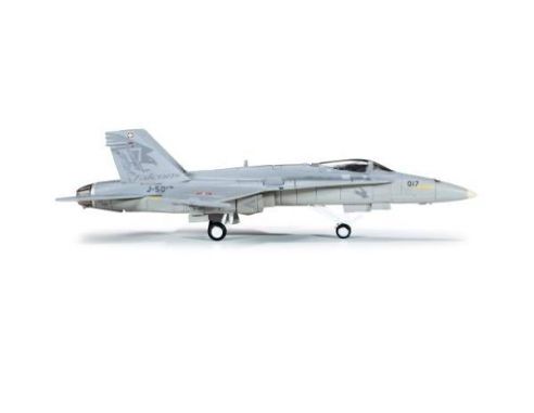 Herpa 554718 Schweizer Luftwaffe F-18 McDonnell Douglas F/A-18C Hornet 1:200