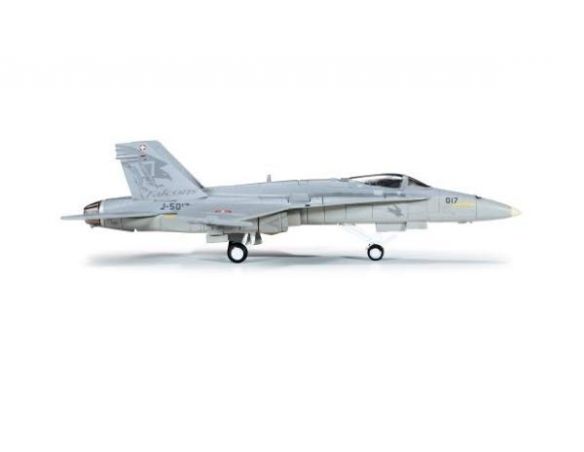 Herpa 554718 Schweizer Luftwaffe F-18 McDonnell Douglas F/A-18C Hornet 1:200