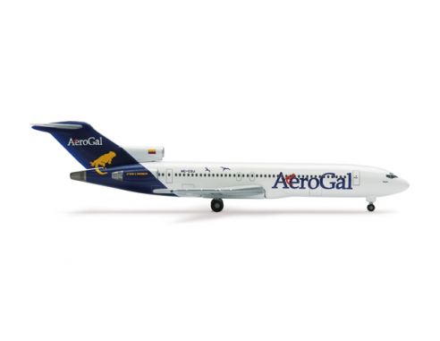 Herpa 507905 AeroGal Boeing 727-200 1:500 Aereo Modellino