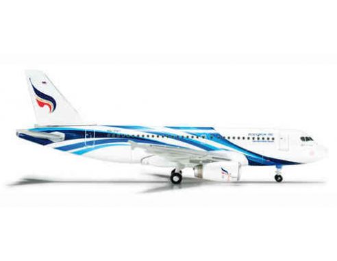 Herpa 562300 Bangkok Airways Airbus A319 Sukhothai HS-PGT 1:400 Aereo Modellino