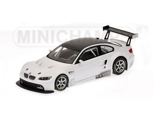 Minichamps PM400092900 BMW M3 GT2 E92 2009 STREET WHITE 1:43 Modellino