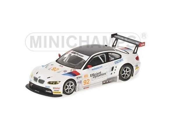 Minichamps PM400092992 BMW M3 GT2 N.92 ALMS 2009 1:43 Modellino