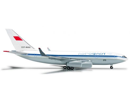 Herpa 524223 Aeroflot IL-96-300  CCCP Russian Airlines 1:500 Aereo Modellino