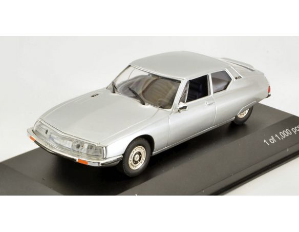 White Box WB297 CITROEN SM SILVER 1:43 Modellino
