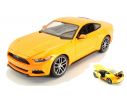 Maisto MI31197OR FORD MUSTANG  GT 2015 ORANGE 1:18 Modellino