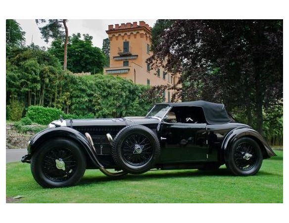 Matrix MX50201-082 BENTLEY 8 LITRE DOTTRIDGE BROTHERS TOURER CLOSED 1932 BLACK 1:43 Modellino