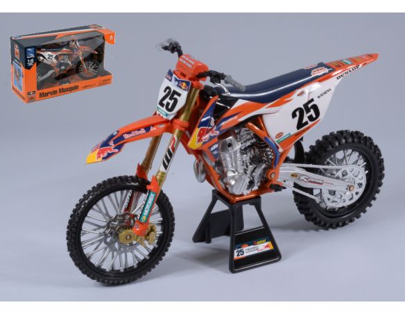 New Ray NY49633 RED BULL KTM 450 SX-F N.25 MARVIN MUSQUIN 1:6 Modellino