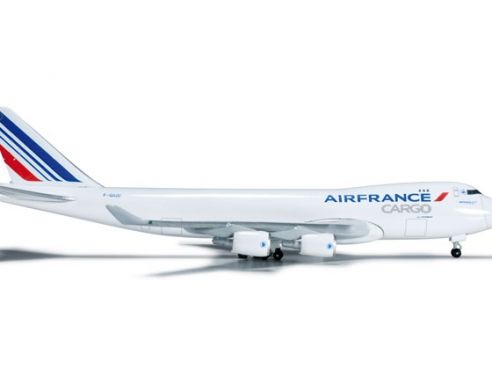 Herpa 523882 Air France Cargo Boeing 747-400F - F-GIVD 1:500 Aereo Modellino