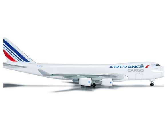 Herpa 523882 Air France Cargo Boeing 747-400F - F-GIVD 1:500 Aereo Modellino