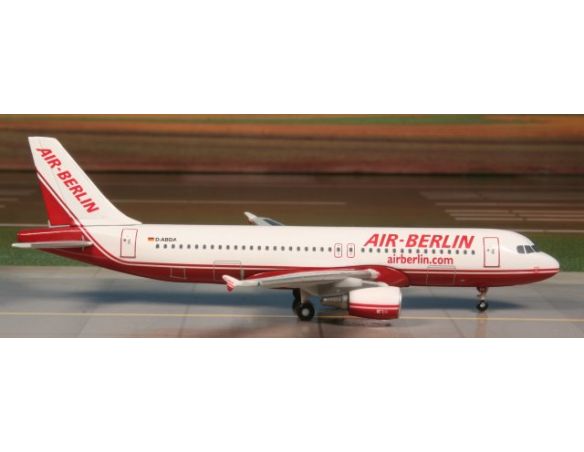 Herpa 561471 Air Berlin Airbus A320 1:400 Aereo Modellino