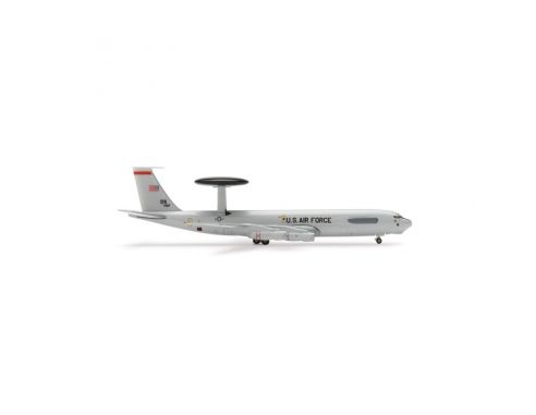 Herpa 515351 USAF Boeing E-3C 552nd Air Control Wing Tinker AFB 1:500 Modellino