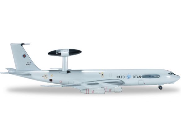 Herpa 515139 NATO Boeing E-3A Sentry AWACS 1:500 Modellino