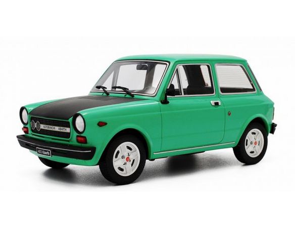 Ixo model LM091B AUTOBIANCHI A112 ABARTH 70 HP 3a SERIE 1975 GREEN 1:18 Modellino
