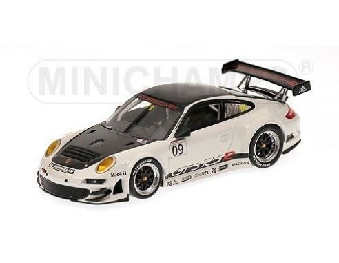Minichamps PM400096909 PORSCHE 911 GT3 RSR 2009 PROMO 1:43 Modellino