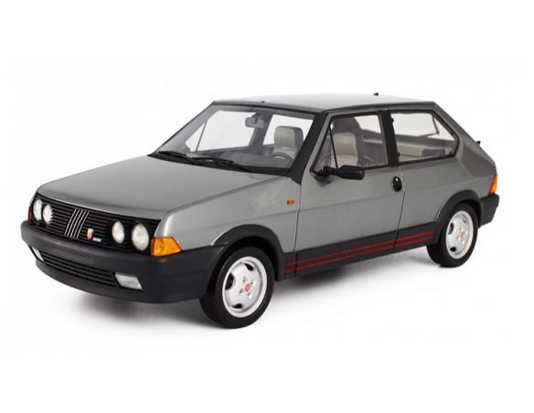 Ixo model LM100B FIAT RITMO ABARTH 130 TC 1983 GREY MET.1:18 Modellino