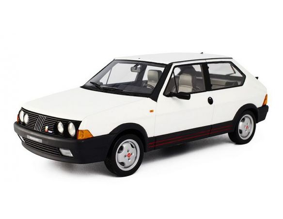 Ixo model LM100C FIAT RITMO ABARTH 130 TC 1983 WHITE 1:18 Modellino