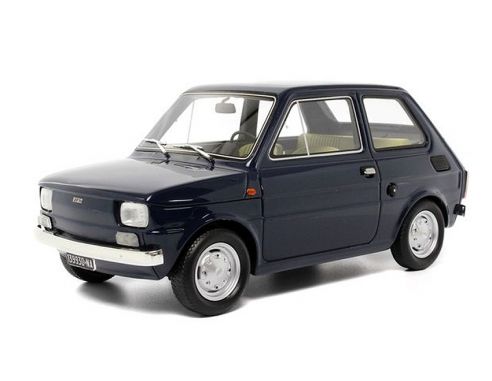 Ixo model LM103G FIAT 126 1a SERIE 1972 BLUE 1:18 Modellino