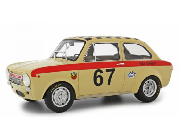 Ixo model LM105B41 FIAT ABARTH 1600 OT 1964 N.67 HISTORIC RACES 1:18 Modellino