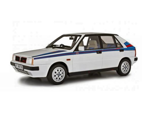 LAUDO RACING LM108EN LANCIA DELTA 1600 HF I.E. S.S. MARTINI R86 3a SERIE MERCATO UK 1986 1:18 Modellino