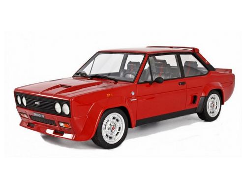Ixo model LM109A FIAT 131 ABARTH STRADALE 1976 RED 1:18 Modellino