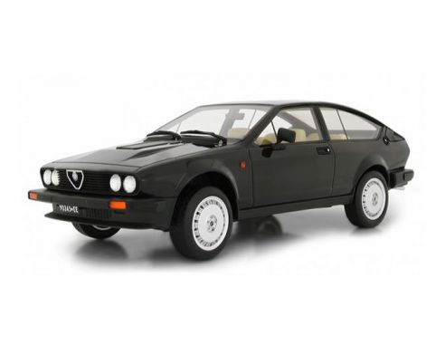 LAUDO RACING LM110C ALFA ROMEO GTV 6 2.5 SERIE 1 1980 BLACK 1:18 Modellino
