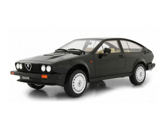 LAUDO RACING LM110C ALFA ROMEO GTV 6 2.5 SERIE 1 1980 BLACK 1:18 Modellino