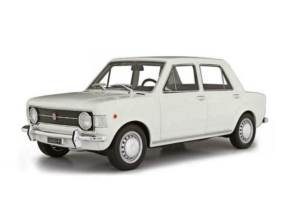 Ixo model LM112A FIAT 128 1a SERIE 1969 WHITE 1:18 Modellino