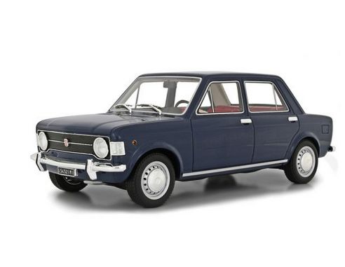 Ixo model LM112C FIAT 128 1a SERIE 1969 BLUE 1:18 Modellino