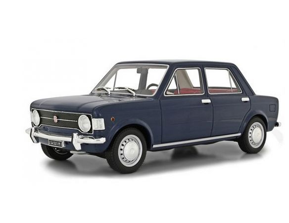 Ixo model LM112C FIAT 128 1a SERIE 1969 BLUE 1:18 Modellino