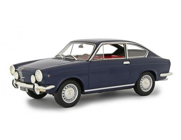 Ixo model LM118C FIAT 850 SPORT COUPE 1968 BLUE 1:18 Modellino