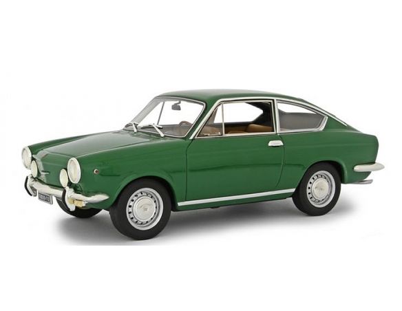 Ixo model LM118D FIAT 850 SPORT COUPE 1968 GREEN 1:18 Modellino