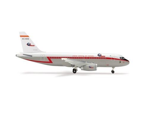 Herpa 509190 Iberia Airbus A319 "80th Anniversary" 1:500 Aereo Modellino