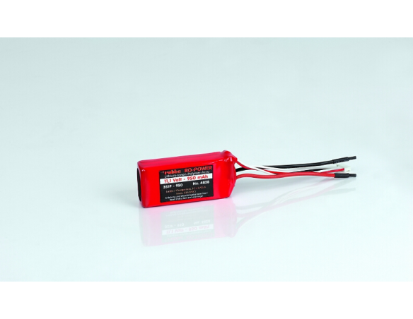 Robbe 4828 Batteria Lipo 3S1P 11.1V 950MAH 35C Accessori Scatola Rovinata