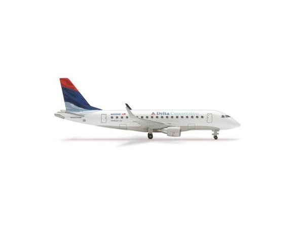 Herpa 561877 Delta Connection Embraer ERJ-170 Vintage Livery 1:400 Aereo Model