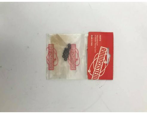 SM Racing 4x07ZN Dado Autobloccante 10 pezzi Ricambi Accessori Modellino