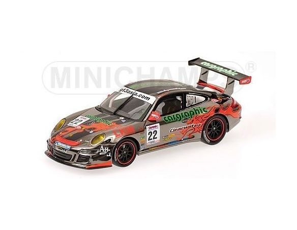 Minichamps PM400097922 PORSCHE 911 GT3 N.22 ASIAN FESTIVAL 2009 1:43 Modellino
