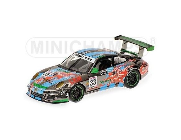 Minichamps PM400097933 PORSCHE 911 GT3 CUP N.33 2009 1:43 Modellino