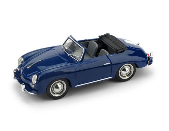 Brumm BM0117-05 PORSCHE 356 CABRIOLET APERTA 1952 SPECIAL COLOR ROYAL BLUE 1:43 Modellino