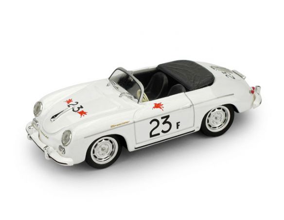 Brumm BM0117B PORSCHE 356 SPEEDSTER N.23F PALM SPRINGS ROAD RACE 1955 JAMES DEAN 1:43 Modellino