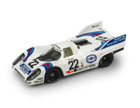 Brumm BM0220UPD PORSCHE 917K N.22 WINNER LM 1971 H.MARKO-G.VAN LENNEP BOX 50.mo ANN.1:43 Modellino