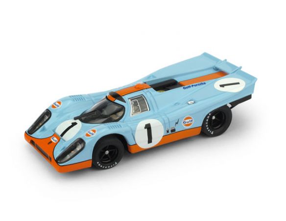 Brumm BM0269UPD PORSCHE 917K N.1 24 H DAYTONA 1971 J.SIFFERT-D.BELL BOX 50.mo ANNIV.1:43 Modellino