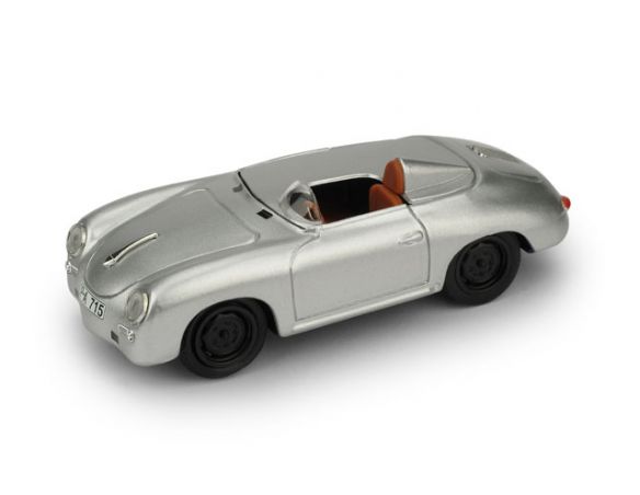 Brumm BM0384UPD PORSCHE 356 SPEEDSTER RECORD MONZA 1957 R.GOETZE-R.VON FRANKENBERG 1:43 Modellino