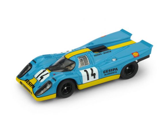 Brumm BM0422UPD PORSCHE 917K N.14 1000 KM MONZA 1970 J.NEUHAUS-H.KELLENERS BOX 50.mo Modellino