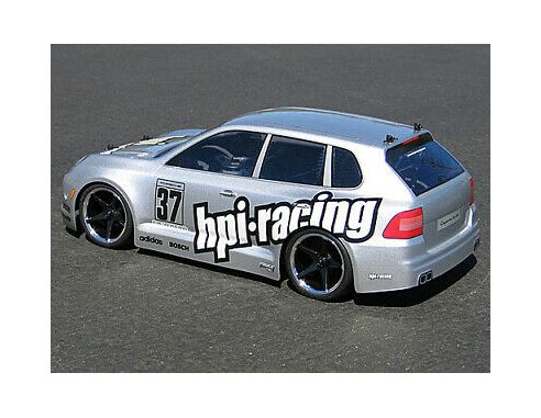 HPI Racing 17512 Plastico Carrozzeria Porsche Cayenne Turbo 200mm 1:10 Accessori Modellino