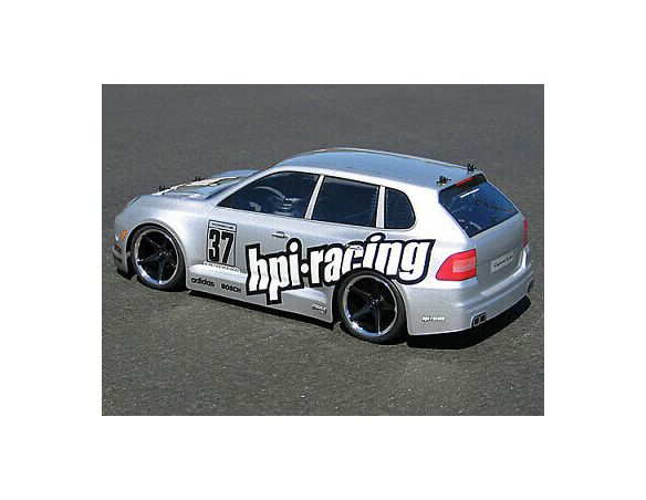 HPI Racing 17512 Plastico Carrozzeria Porsche Cayenne Turbo 200mm 1:10 Accessori Modellino