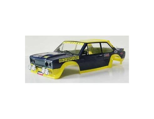 Ital Trading EZRL2394 Plastico trasparente Carrozzeria Fiat Abarth 131 1:10
