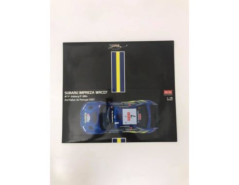 Scatola per Sun Star 4484 Subaru Impreza WRC07 1:18