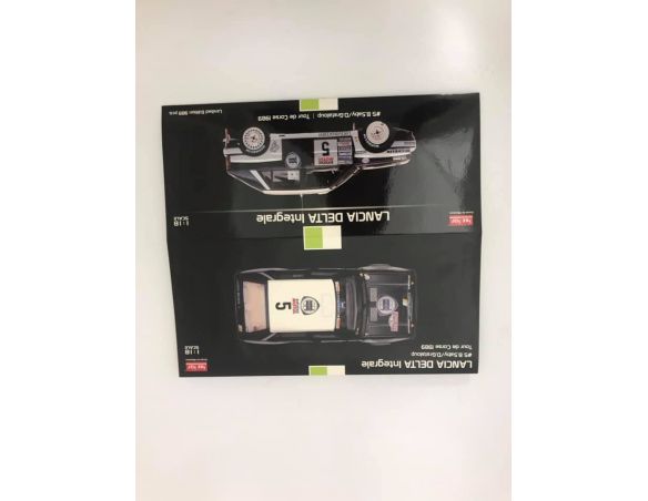 Scatola per Sun Star 3124 Lancia Delta Integrale 1:18