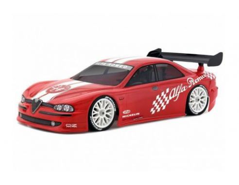 HPI Racing 7410 Plastico trasparente Carrozzeria Alfa Romeo 156 200mm 1:10