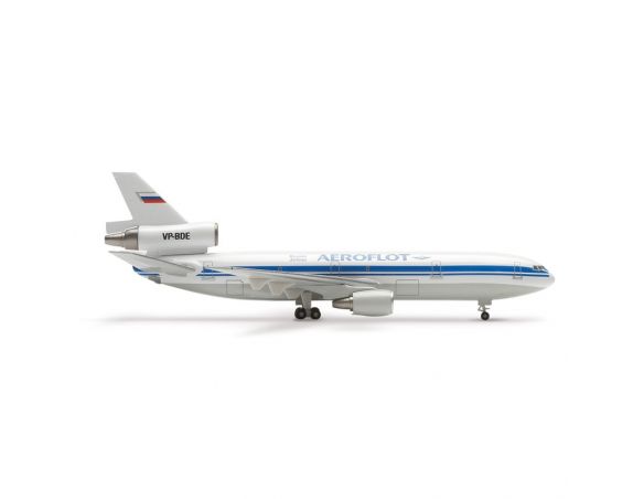 Herpa 560795 - Aeroflot McDonnell Douglas DC-10-40 1:400 Aereo Modellino